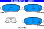 ATE Set placute frana ATE 13.0460-5673.2 (13.0460-5673.2) - fixbox