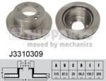 NIPPARTS Disc frana NIPPARTS J3310309 (J3310309) - fixbox