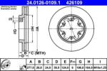 ATE Disc frana fata Nissan Terrano I/II, Ford Maverick ATE 24.0126-0109.1 (24.0126-0109.1)