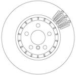 TRW Disc frana TRW DF6892S - fixbox