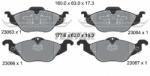 TEXTAR Set placute frana TEXTAR 2306302 (2306302) - fixbox