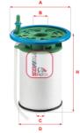 SOFIMA Filtru combustibil SOFIMA S 6053 NE (S 6053 NE) - fixbox