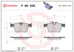BREMBO Set placute frana BREMBO P 86 029 (P 86 029)