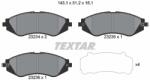 TEXTAR Set placute frana TEXTAR 2323401 (2323401)