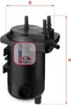 SOFIMA Filtru combustibil SOFIMA S 5320 NR (S 5320 NR) - fixbox