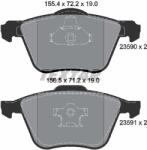 TEXTAR Set placute frana TEXTAR 2359001 (2359001) - fixbox