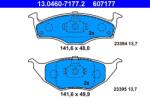 ATE Set placute frana ATE 13.0460-7177.2 (13.0460-7177.2)