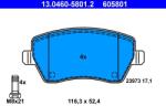 ATE Set placute frana ATE 13.0460-5801.2 (13.0460-5801.2)