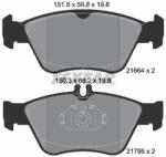 TEXTAR Set placute frana TEXTAR 2166404 (2166404)