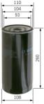 Bosch Filtru ulei BOSCH 0 451 403 001 (0 451 403 001) - fixbox