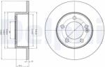 DELPHI Disc frana DELPHI BG4321 (BG4321) - fixbox