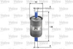 VALEO Filtru combustibil VALEO 587003 (587003) - fixbox