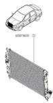 Original Renault Radiator, racire motor ORIGINAL RENAULT 8200735039 (8200735039)