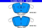 ATE Set placute frana ATE 13.0460-7228.2 (13.0460-7228.2)