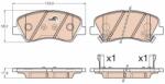 TRW Set placute frana TRW GDB3548 (GDB3548)