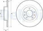 DELPHI Disc frana DELPHI BG4748C (BG4748C) - fixbox