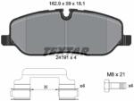 TEXTAR Set placute frana TEXTAR 2419101 (2419101) - fixbox