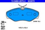 ATE Set placute frana ATE 13.0460-2870.2 (13.0460-2870.2) - fixbox