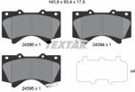 TEXTAR Set placute frana, frana disc TEXTAR 2438601 - fixbox