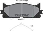 TEXTAR Set placute frana TEXTAR 2435001 (2435001)