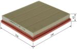 Bosch Filtru aer BOSCH F 026 400 111 (F 026 400 111) - fixbox