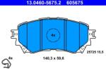 ATE Set placute frana ATE 13.0460-5675.2 (13.0460-5675.2) - fixbox