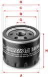 SOFIMA Filtru ulei SOFIMA S 0110 R (S 0110 R) - fixbox