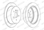 FERODO Disc frana FERODO DDF1545C (DDF1545C)