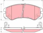 TRW Set placute frana TRW GDB3162 (GDB3162)