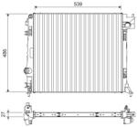 VALEO Radiator, racire motor VALEO 701108 (701108) - fixbox