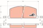 TRW Set placute frana TRW GDB323 (GDB323)