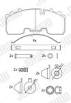 JURID Set placute frana, frana disc JURID 2926505390 - fixbox