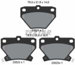 TEXTAR Set placute frana TEXTAR 2352101 (2352101)