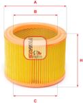 SOFIMA Filtru aer SOFIMA S 7271 A - fixbox