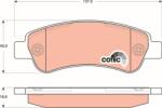 TRW Set placute frana TRW GDB1682 (GDB1682)
