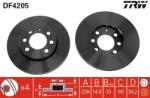 TRW Disc frana TRW DF4205 (DF4205) - fixbox
