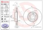 BREMBO Disc frana BREMBO 09. D985.11 (09.D985.11)