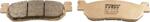 TRW Set placute frana TRW MCB699SH (MCB699SH)