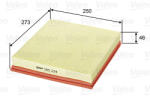 VALEO Filtru aer VALEO 585224 (585224) - fixbox