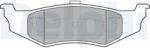 DELPHI Set placute frana DELPHI LP1515 (LP1515)