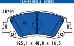 ATE Set placute frana ATE 13.0460-5560.2 (13.0460-5560.2)