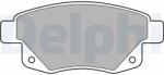 DELPHI Set placute frana DELPHI LP1955 (LP1955)
