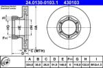 ATE Disc frana fata Mercedes Vario B670/B667, T2/Ln1 ATE 24.0130-0103.1 (24.0130-0103.1)