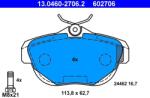 ATE Set placute frana ATE 13.0460-2706.2 (13.0460-2706.2) - fixbox