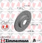 ZIMMERMANN Disc frana ZIMMERMANN 430.1497. 52 - fixbox