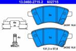 ATE Set placute frana ATE 13.0460-2715.2 (13.0460-2715.2)