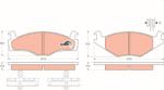 TRW Set placute frana TRW GDB459 (GDB459)