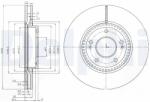 DELPHI Disc frana DELPHI BG4011 (BG4011) - fixbox