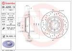 BREMBO Disc frana BREMBO 08. A202.1X (08.A202.1X)