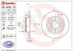 BREMBO Disc frana BREMBO 08. A202.11 (08.A202.11)